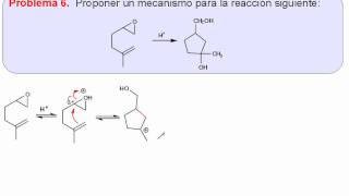 Apertura de epóxidos  Problema 01 [upl. by Swinton]