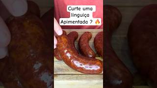 Linguiça Texana Apimentada food churrascoemcasa linguica [upl. by Karim]