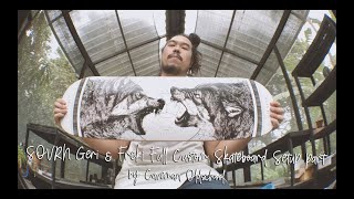 SOVRN Geri amp Freki  Full Custom Skateboard Review 13 [upl. by Lledniuq895]