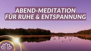 Dein tägliches Abendritual für Dankbarkeit amp Zufriedenheit I Meditation [upl. by Kalmick]