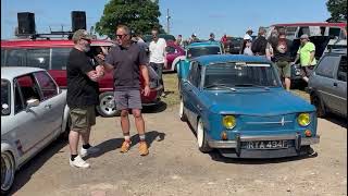 Retro Rides Gathering 2024 The Renault 8 gets an award Mallory Park [upl. by Riva]