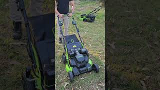 Greenworks Pro 80v Mower in HD  FIRST IMPRESSIONS Review  See it In Action Extreme Conditons [upl. by Eibber]