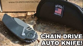 Chain Drive Auto Knife Rat Worx MRX [upl. by Atterual]