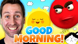 ☀️ The Good Morning Song  Circle Time for Kids  Mooseclumps  Kids Learning Songs [upl. by Rey]