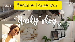 ✨BEDSITTER HOUSE TOUR minimalistic studio apartment [upl. by Kolodgie]