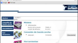 TUTORIAL DE COMO CAMBIAR LA CONTRASEÑA Y SEGURIDAD WEB WPA PSK AL MODEM THOMSON DE TELMEX [upl. by Pyszka]