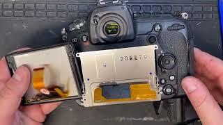 Nikon D850 rear lcd screen replacement [upl. by Grimaud]