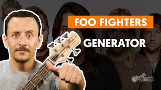 GENERATOR  Foo Fighters  Como tocar no baixo [upl. by Anoerb]