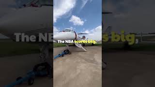 How the Gulfstream G400 Shines NBA’s New Private Jet Fleet LuxuryInTheSkies NBAJetLife [upl. by Lusty]