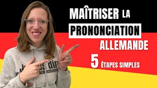 🇩🇪 Maîtriser la prononciation allemande en 5 étapes simples [upl. by Eyr783]