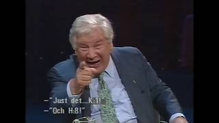 Sir Peter Ustinov interviewed by Eddie Skoller SVT ca 1990 [upl. by Siubhan]