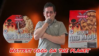 the hottest food on the planet challenge I got ided for this food [upl. by Enitsahc483]