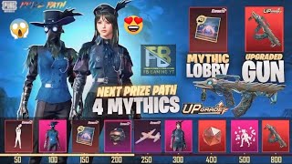 😱Prize Path Outfit Blood Raven Lite  Upgradable Groza Best Skin  PUBGM 😍 [upl. by Anerac]