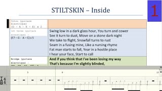 Stiltskin  Inside  Guitar Backing Track with scrolling tabs and vocals [upl. by Notreve]