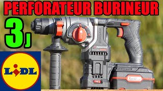 perforateur burineur 20V PARKSIDE PERFORMANCE LIDL sans fil brushless Cordless Hammer Drill [upl. by Bainbrudge]