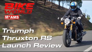 Triumph Thruxton RS Launch Review Lockdown Version [upl. by Neema148]