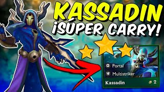 🔥 REROLL FÁCIL Y ROTO con KASSADIN CARRY en TFT SET 12 ✅ [upl. by Reifel]