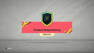 HOW TO COMPLETE THE THROWBACK MARQUEE MATCHUPS SBC  CHEAPEST METHOD [upl. by Pitt238]