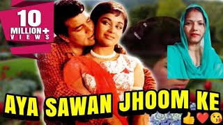 Aya Sawan Jhoom Ke🌹❤️Mohammed Rafi Lata Mangeshkar Cover Song Asha Parekh Shivani👍👋 [upl. by Pazit]