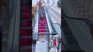 Funny Escalator Tutorial katebrush tutorial shorts [upl. by Nnairol536]