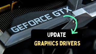 Update Graphics Card drivers on your computer [upl. by Morly223]