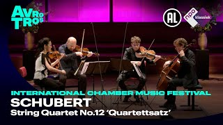 Schubert String Quartet No12 ‘Quartettsatz’  International Chamber Music Festival  Live HD [upl. by Nesrac]