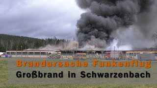 Flammeninferno in Schwarzenbach bei Pressath [upl. by Willtrude]