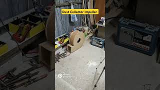 I made a Dust Collector Impeller from plywood and mdf diy woodworking workshop maker cnc [upl. by Carilyn696]