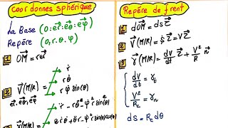 résume mecanique du point matériel s1 smpcsmiasvt en darija [upl. by Ynalem]