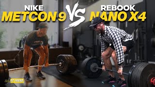 REEBOK NANO X4 vs NIKE METCON 9  Who Wins 2024 [upl. by Nnyletak]