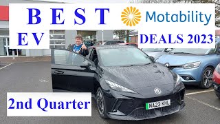 Best Motability EV Deals 2023 Second Quarter [upl. by Holey]