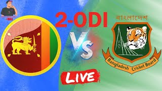 Sri Lanka vs Bangladesh 2st ODI Live Score  SL vs BAN Cricket Match Live Stream [upl. by Kelbee]