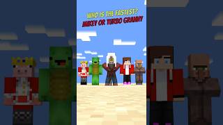 Can Mikey win to Turbo Granny minecraft anime [upl. by Adyaj]