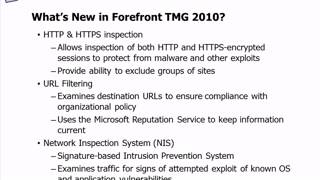 4 introduction to forefront threat management gateway 2010 [upl. by Tamra916]