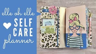 Elle Oh Elle Self Care Planner  TN Set Up [upl. by Osborne]