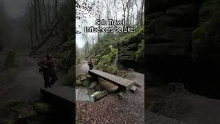 Solo Travel Influencers be like solotravel vanlife lifestyle nature hike [upl. by Miner]