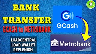 How to Bank Transfer GCash to Metrobank  Load Wallet Replenish  IdealAileenTV [upl. by Arde976]