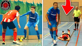 I Played in a PRO FUTSAL MATCH amp It Was INSANE Football Skills amp Goals [upl. by Ahtelrac]