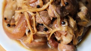 Recipe For Pork Pata  PINATISANG PATA NG BABOY [upl. by Estren920]