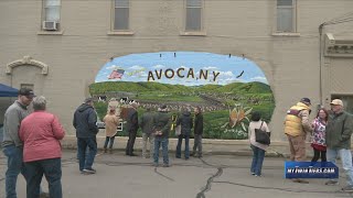 Mural showcases history of Avoca [upl. by Astor]