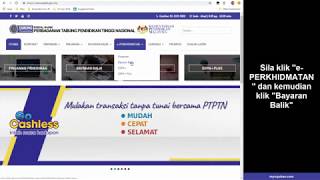 Semak Penyata Pinjaman PTPTN Online [upl. by Attwood810]