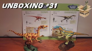 Ouverture de Figurines de Dinosaures 31 Coelophysis et Saurornitholestes de Geoworld [upl. by Nnayllek]