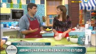 Pan trenzado de queso y pan relleno [upl. by Beshore]