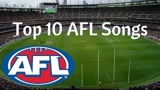 Top 10 AFL Theme Songs [upl. by Icart]