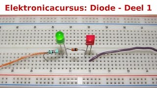 Elektronicacursus Diode Deel 12 [upl. by Butterfield143]