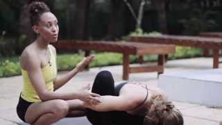 Marichyasana A Ashtanga Yoga with Laruga Glaser [upl. by Felten370]