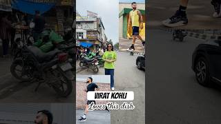 I ate Virat Kohli’s favourite dish in Delhi 🥰 shorts [upl. by Goodson]