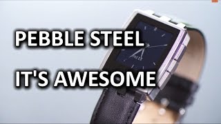 Pebble Steel Review [upl. by Judenberg676]