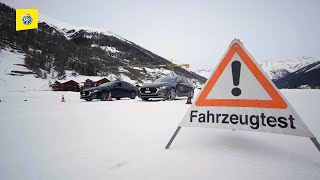 Pneus dété avec chaînes à neige VS les pneus dhiver [upl. by Sadiras]