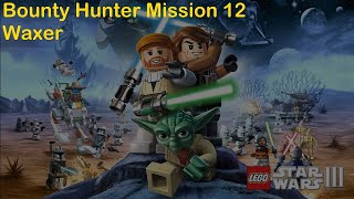 LEGO Star Wars III The Clone Wars  Waxer  Bounty Hunter Mission 12 [upl. by Aihsram]